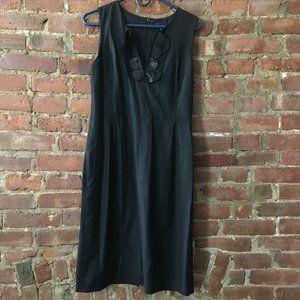 J. Crew sleeveless black / business dress - size 6